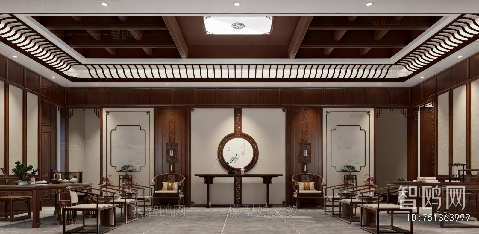 Chinese Style A Living Room