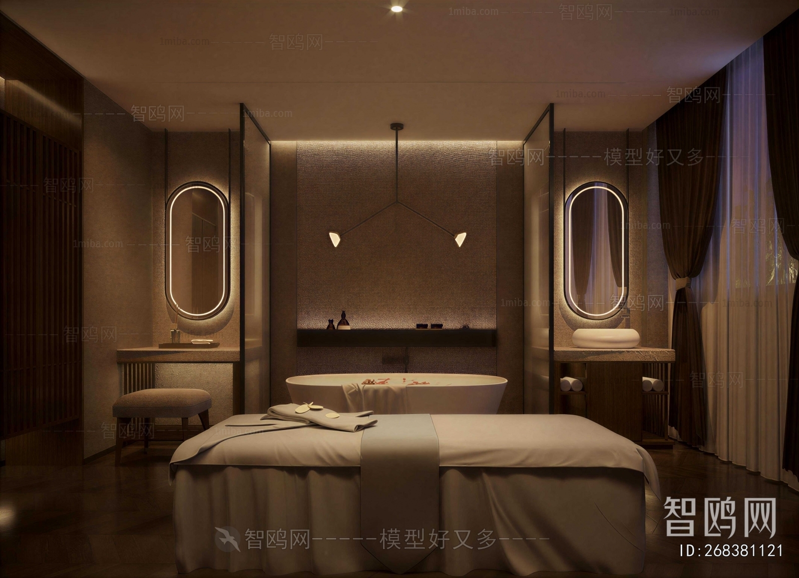 Wabi-sabi Style SPA Beauty