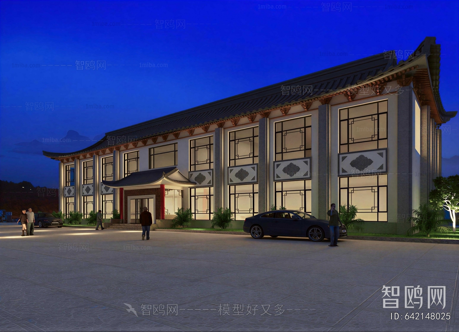 Chinese Style Ancient Architectural Buildings
