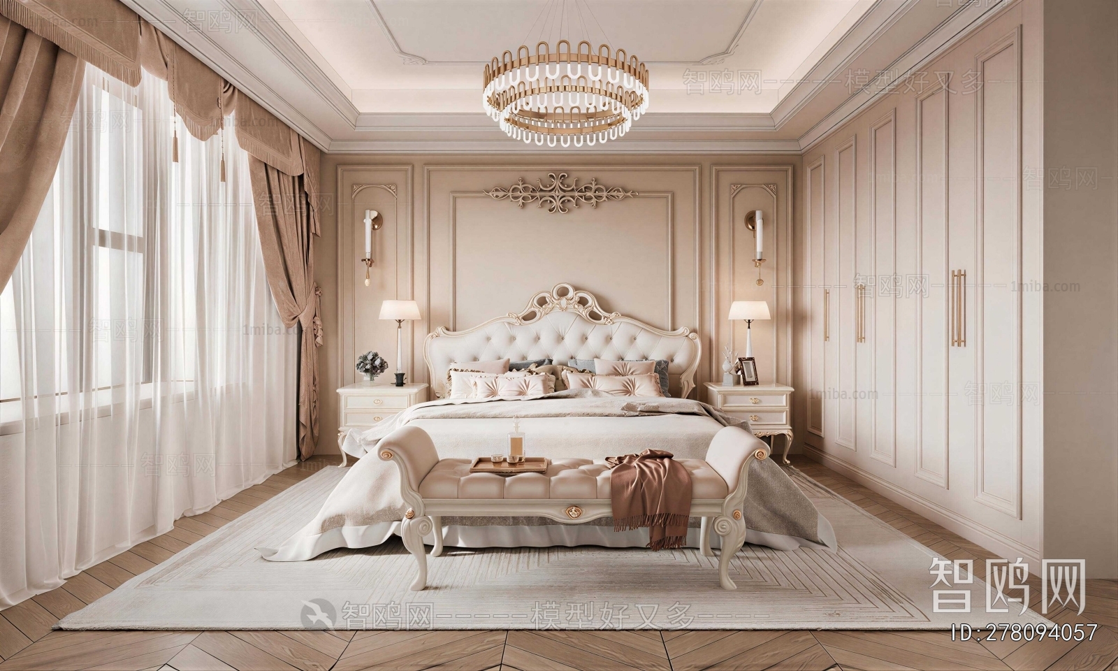 American Style Bedroom