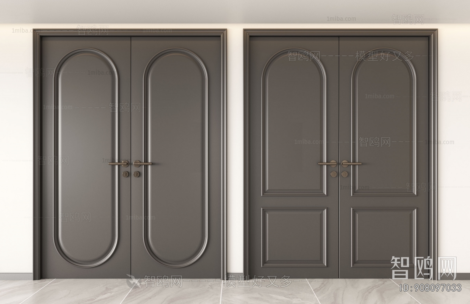 French Style Double Door