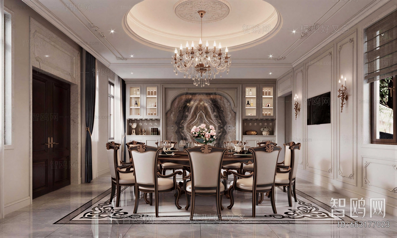 French Style Dining Room
