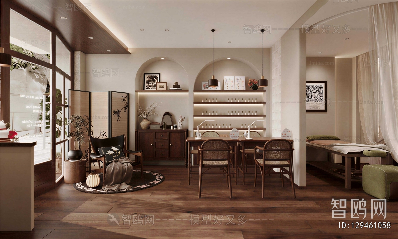 Wabi-sabi Style Beauty Salon