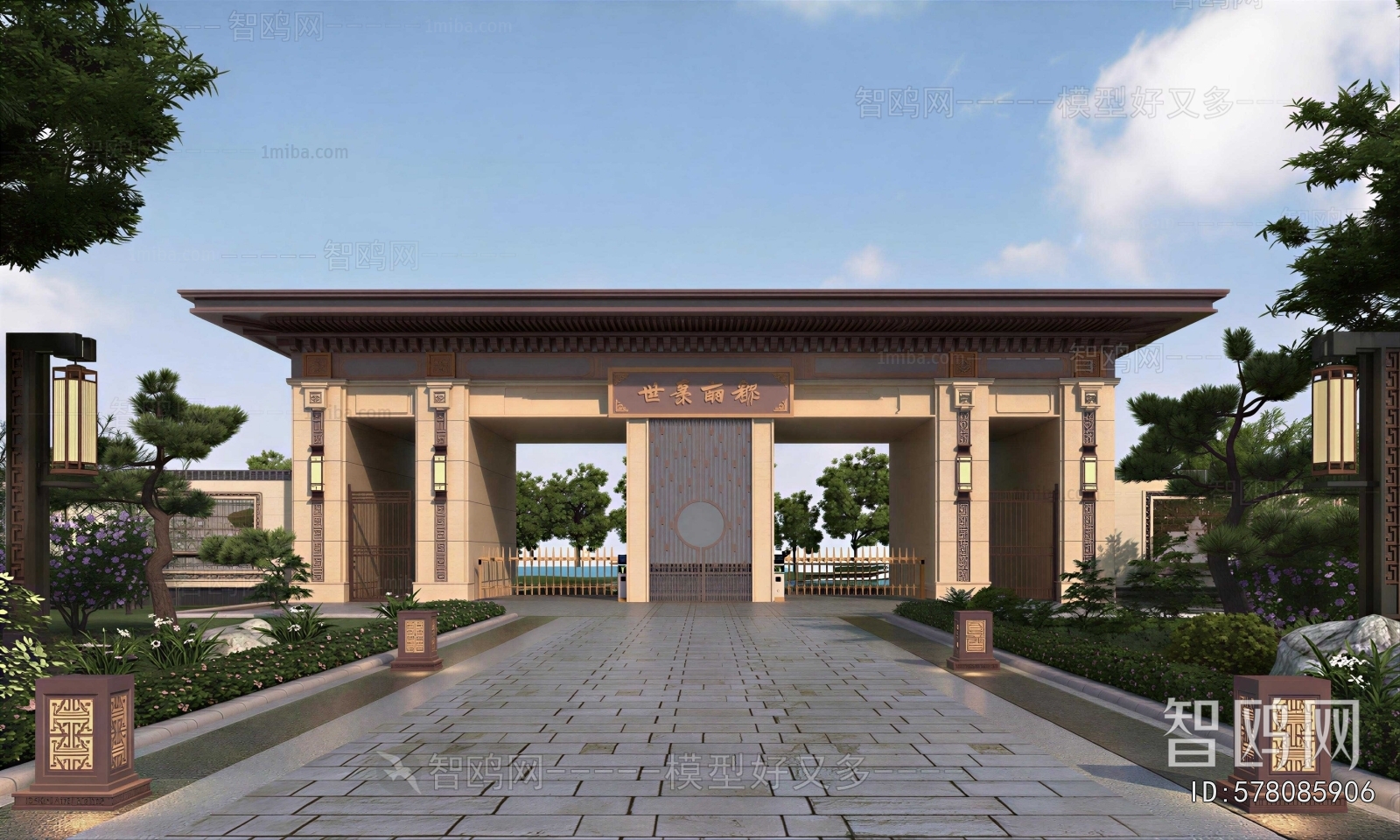 Chinese Style Facade Element