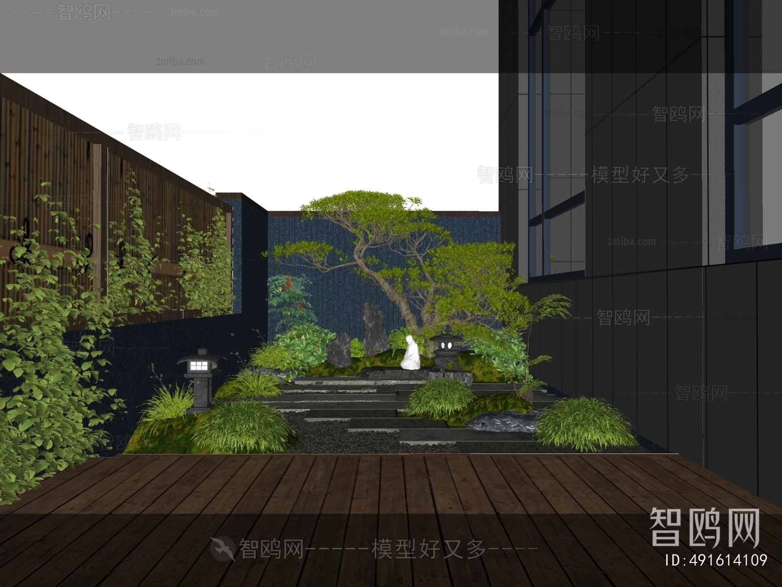 Japanese Style Courtyard/landscape