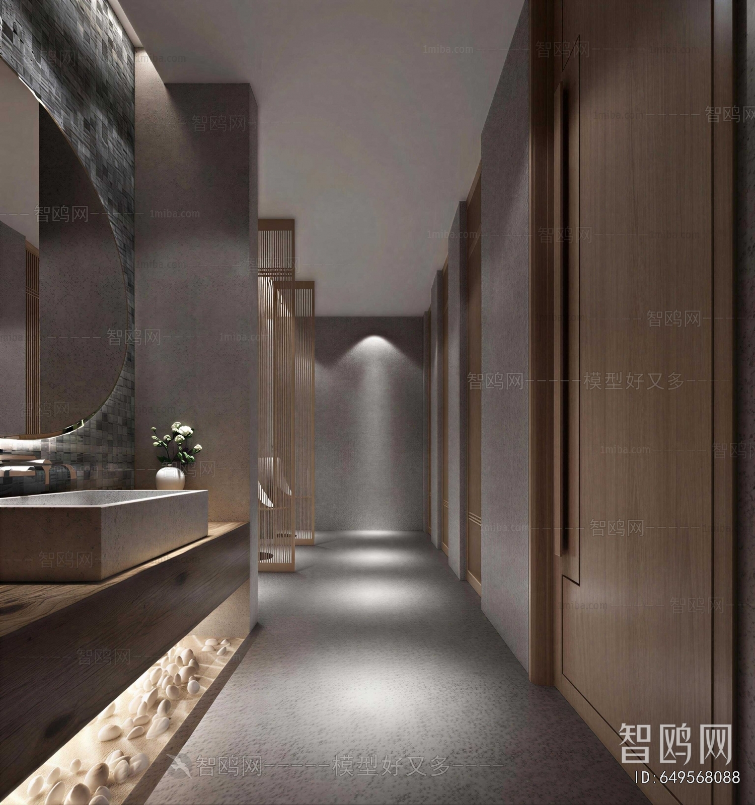 New Chinese Style Public Toilet