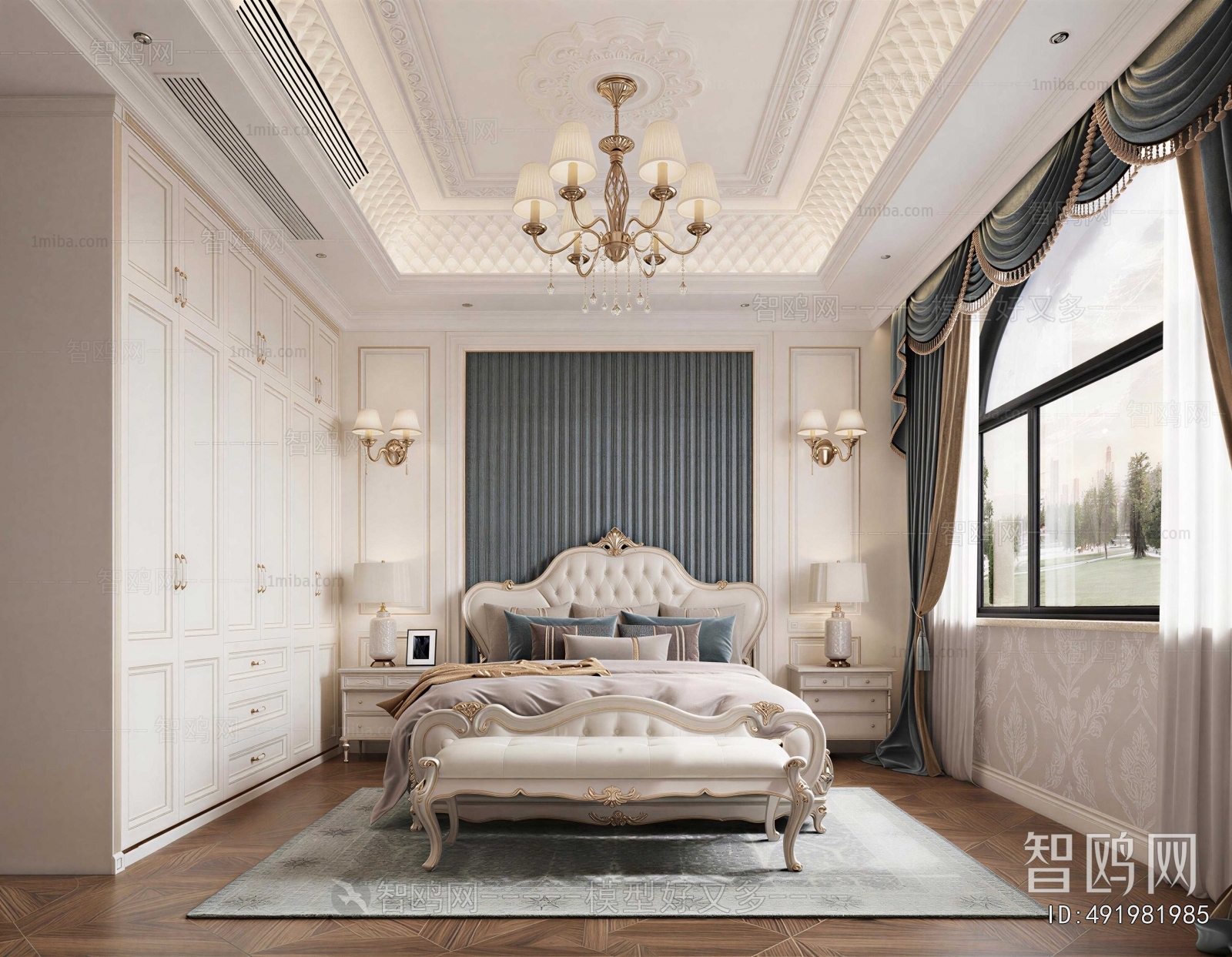 European Style Bedroom