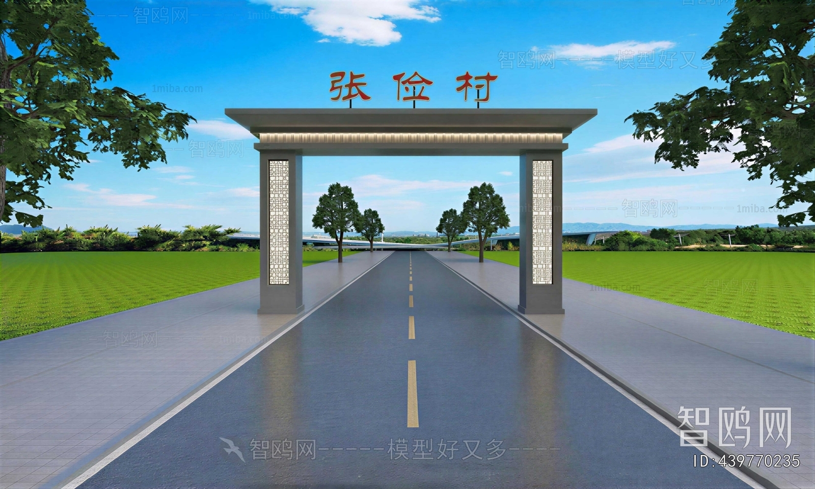 New Chinese Style Door