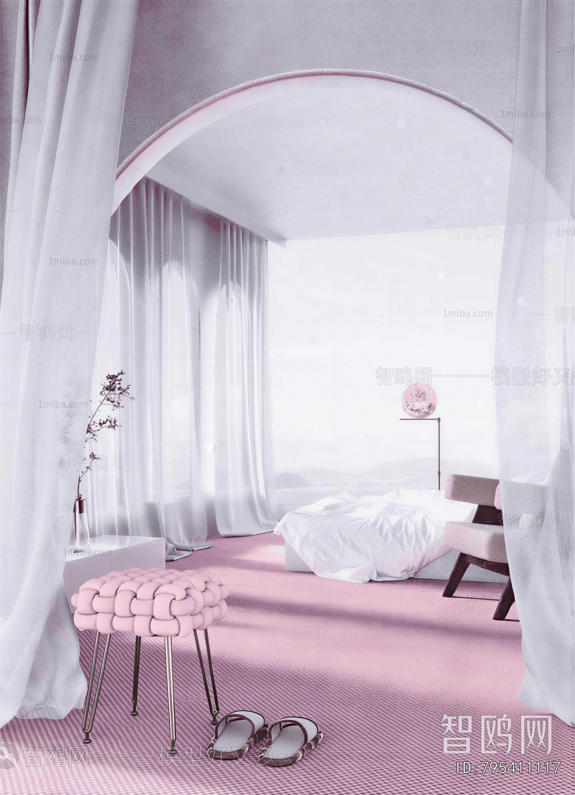 Modern Guest Room