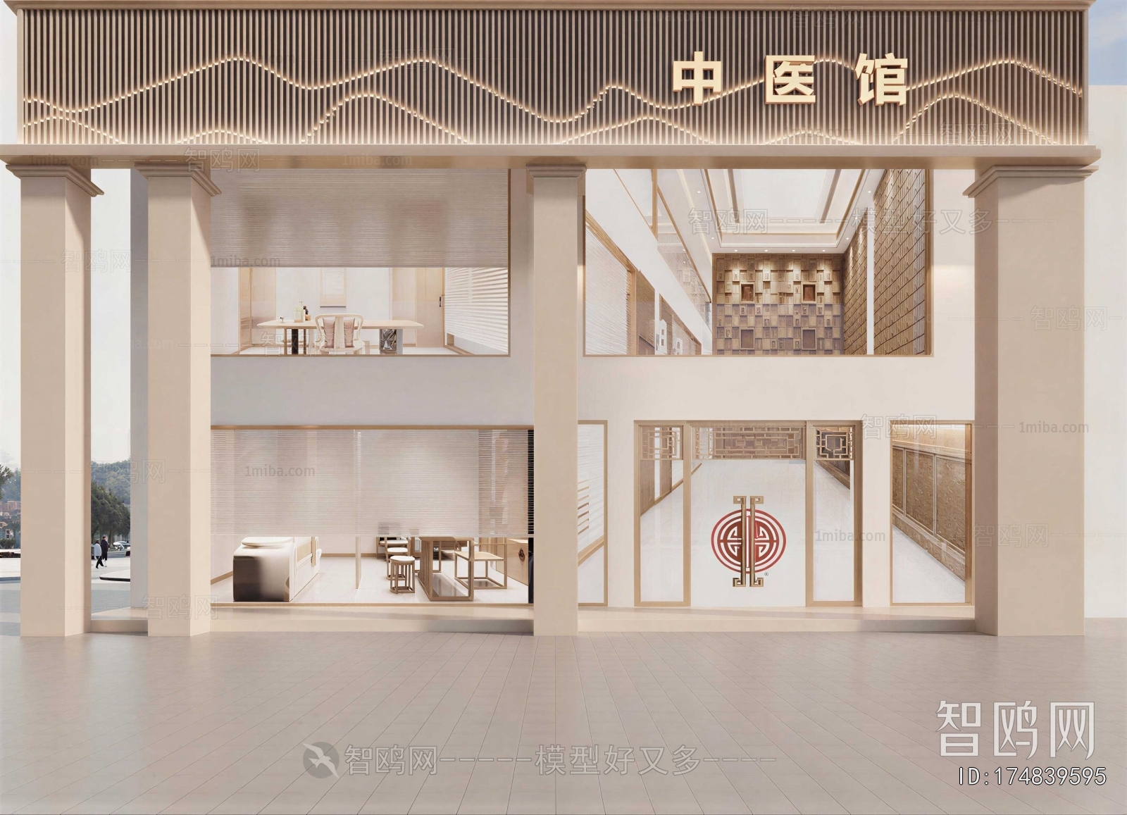 New Chinese Style Facade Element