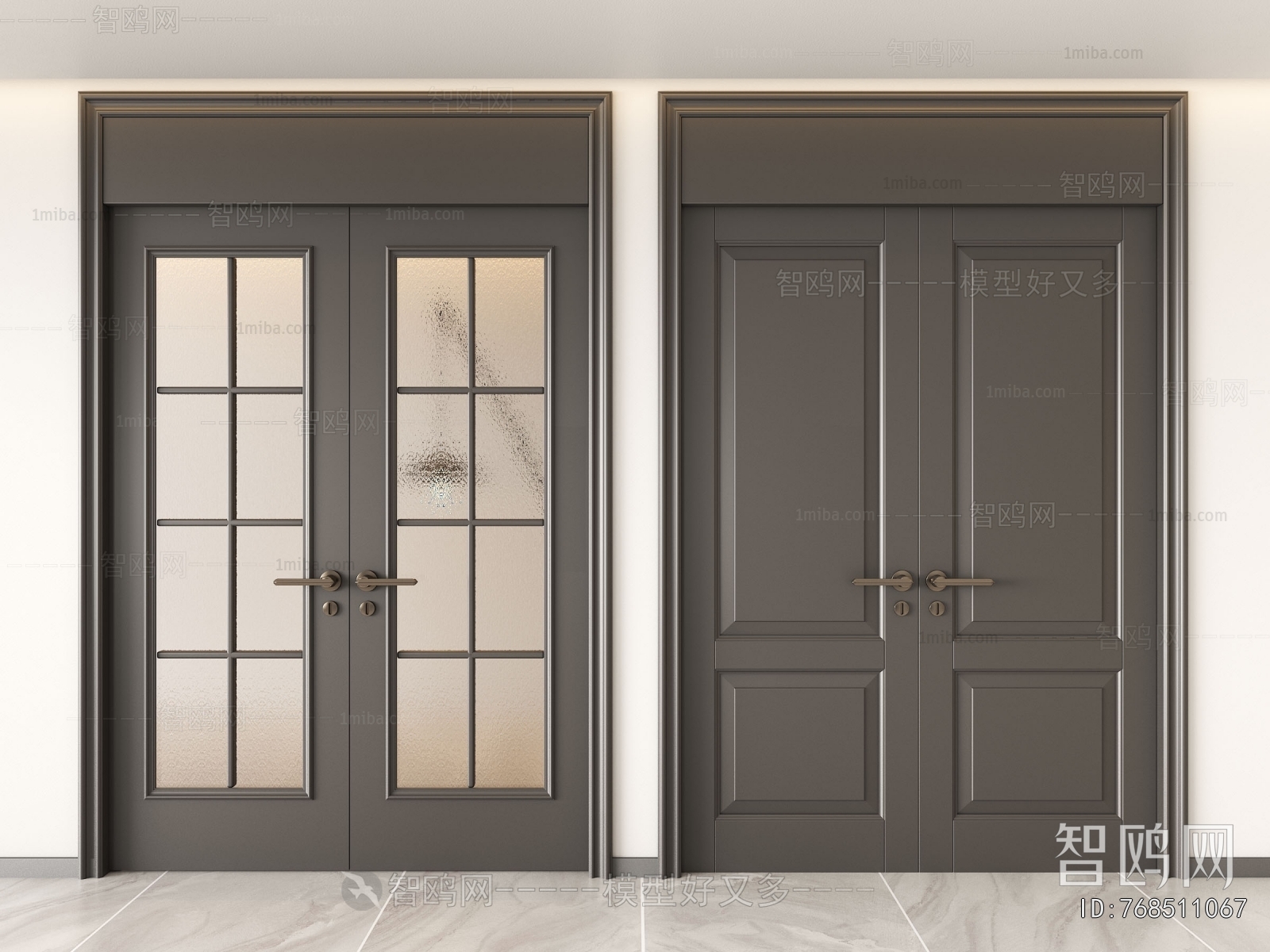 French Style Double Door