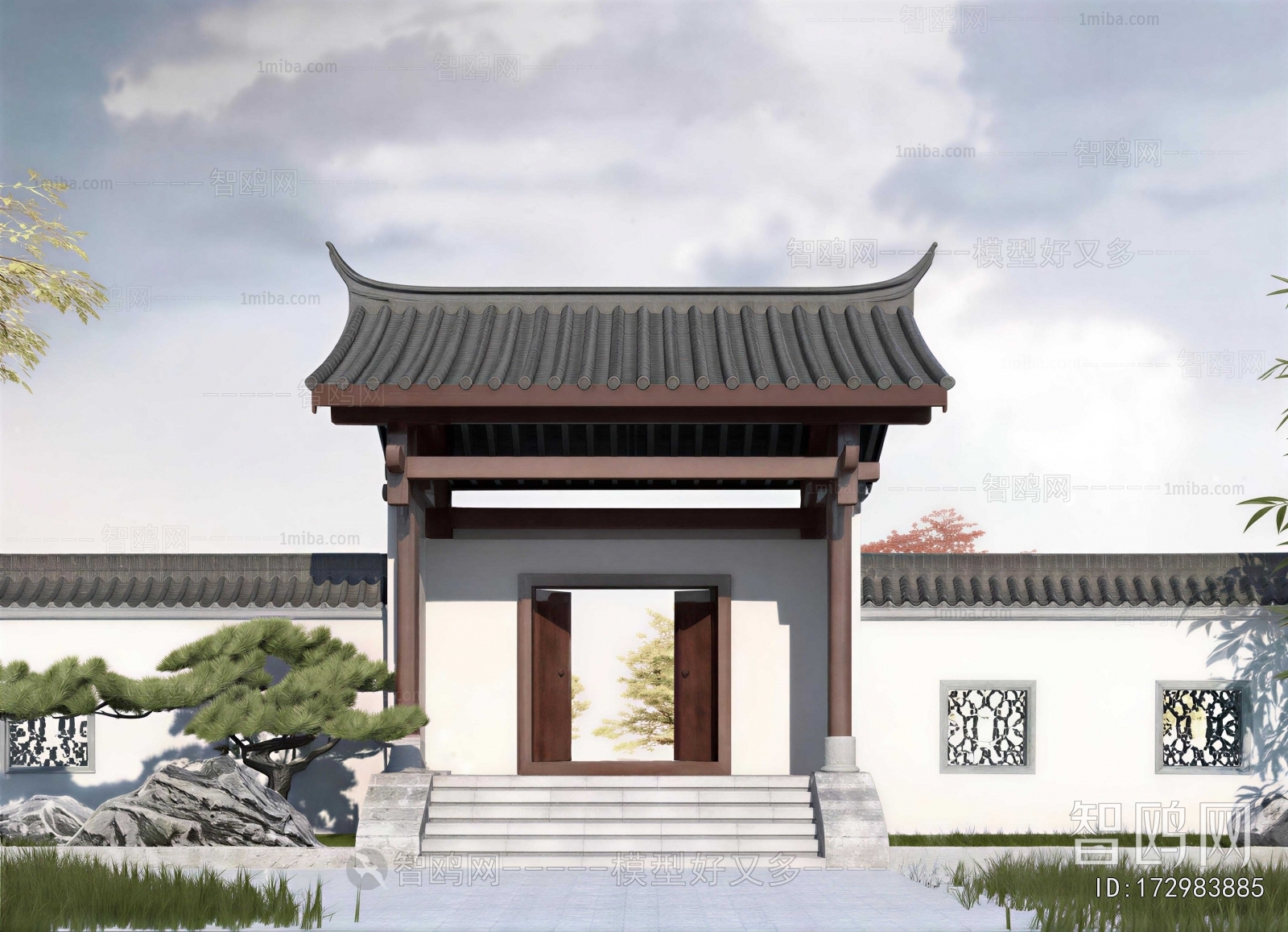 Chinese Style Facade Element