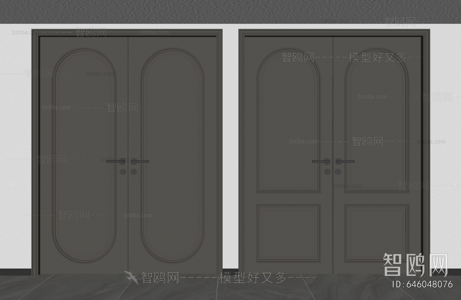 French Style Double Door