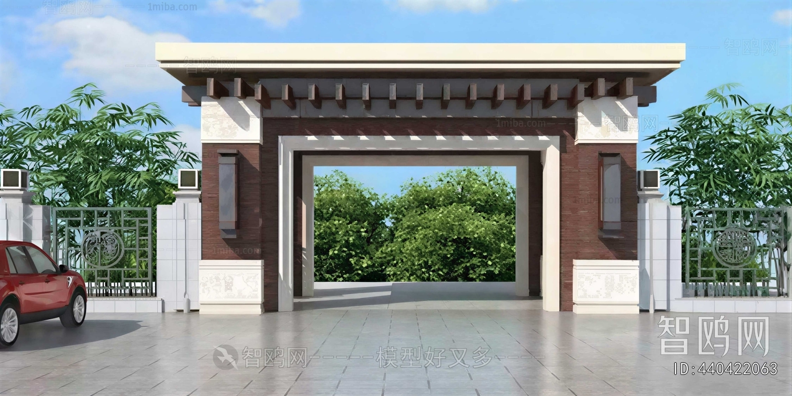 Modern Facade Element