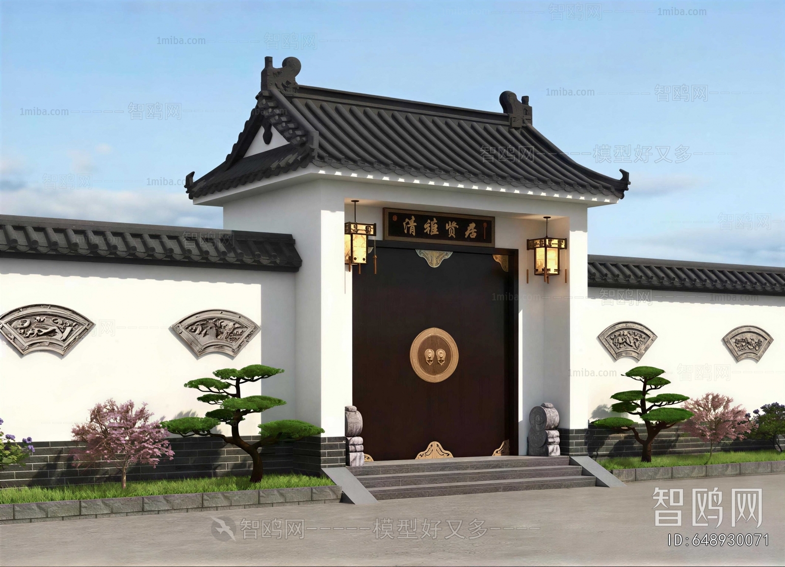 New Chinese Style Facade Element