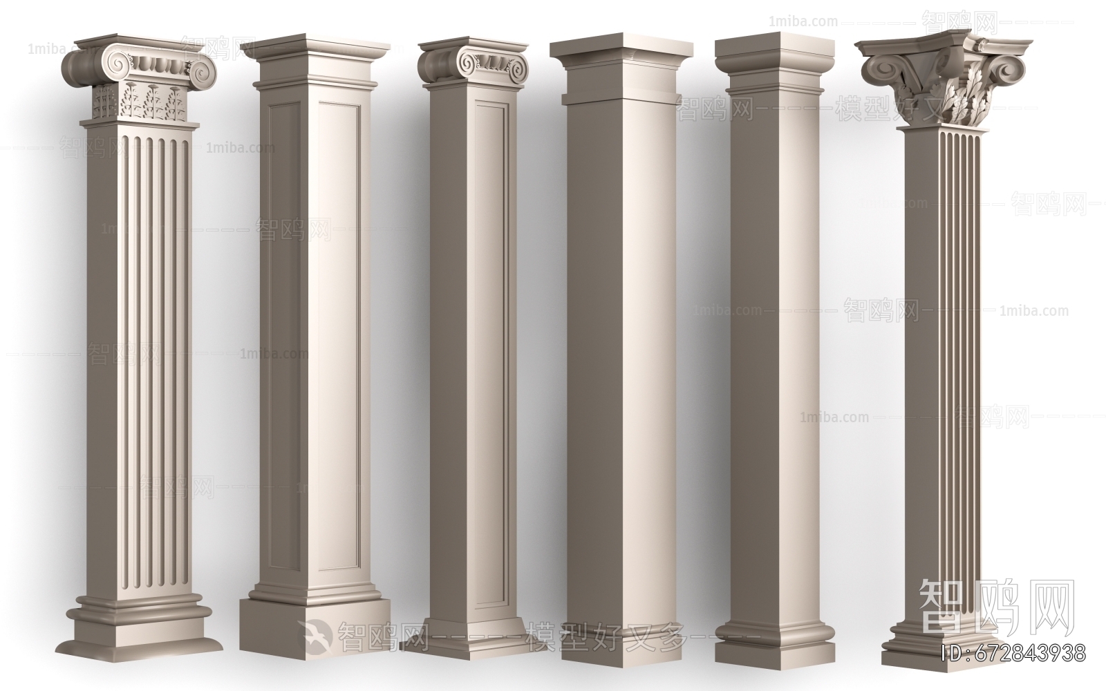 European Style Roman Pillar