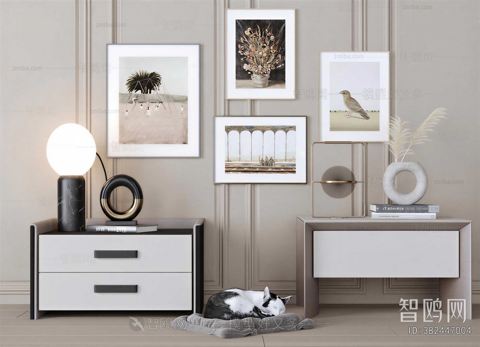 Modern Bedside Cupboard