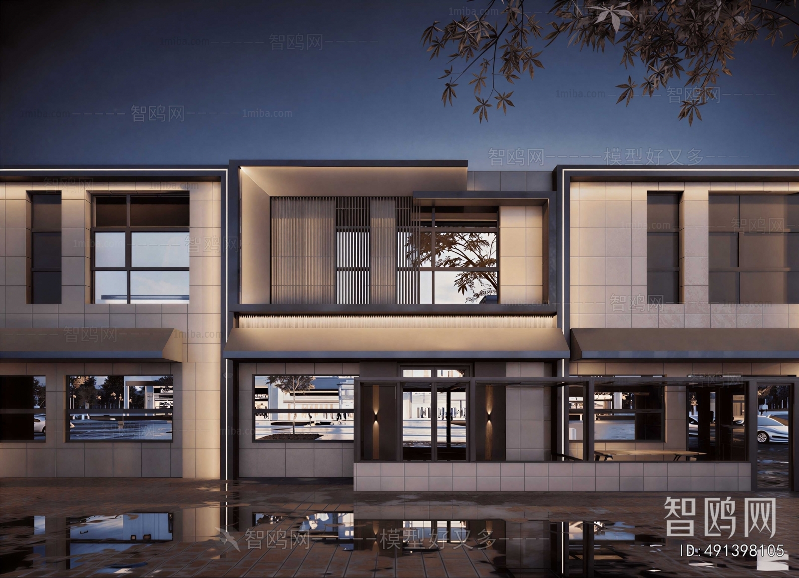 Modern Facade Element