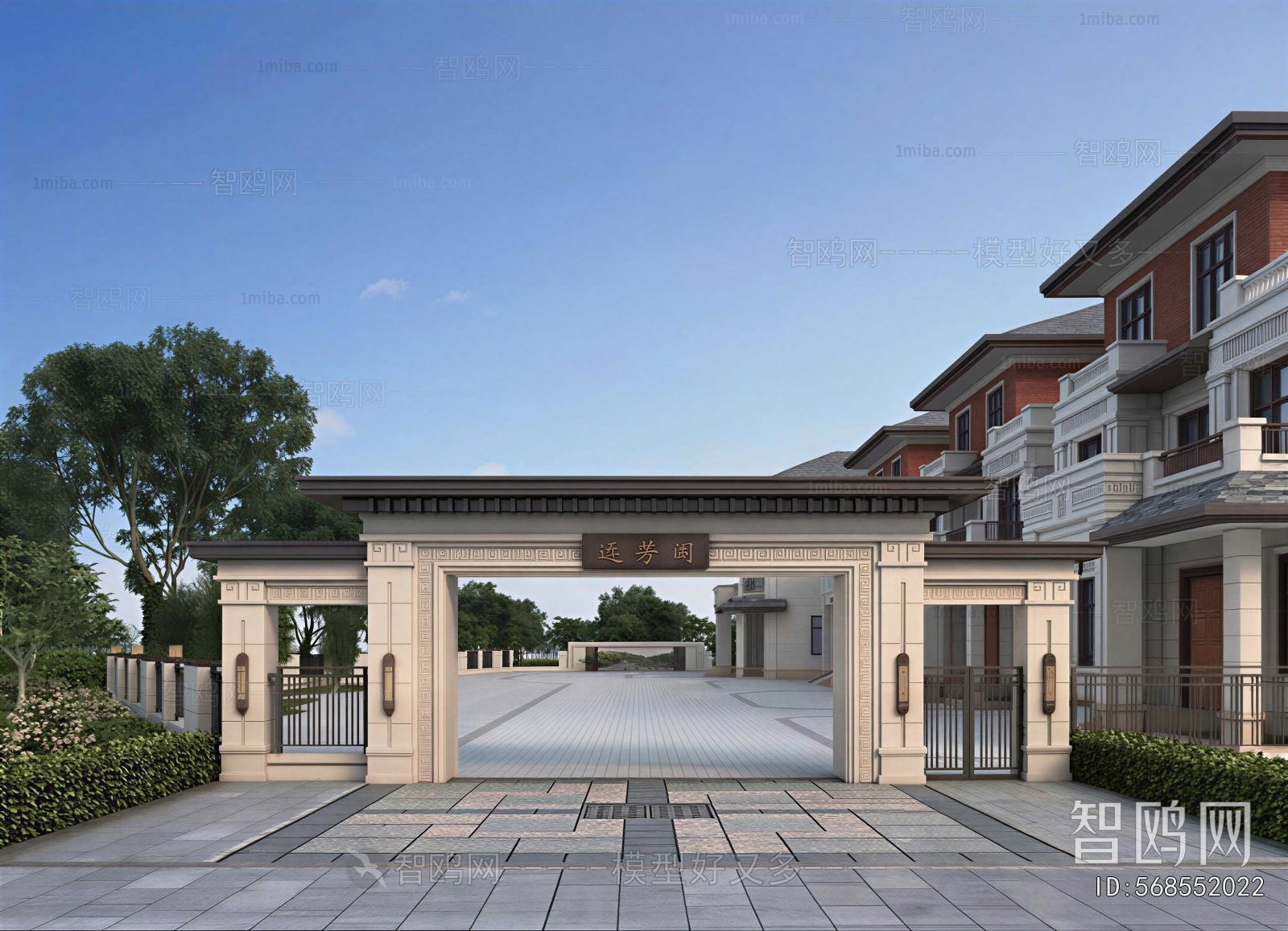 New Classical Style Facade Element