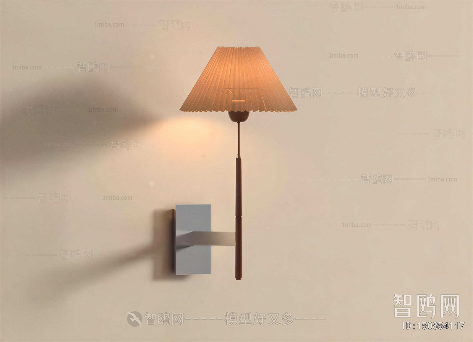 Wabi-sabi Style Wall Lamp