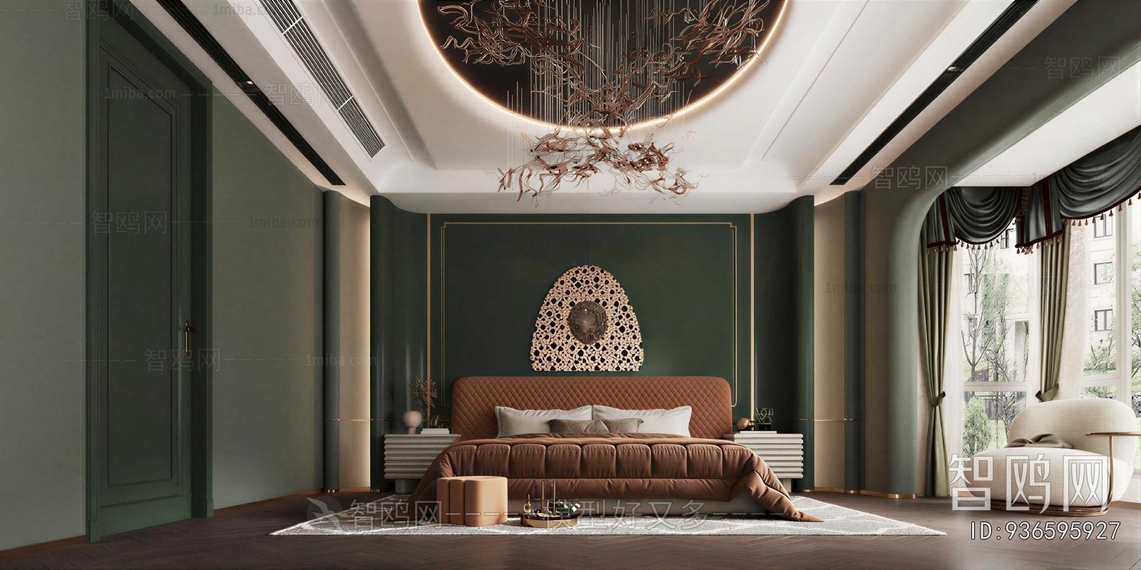 American Style Bedroom