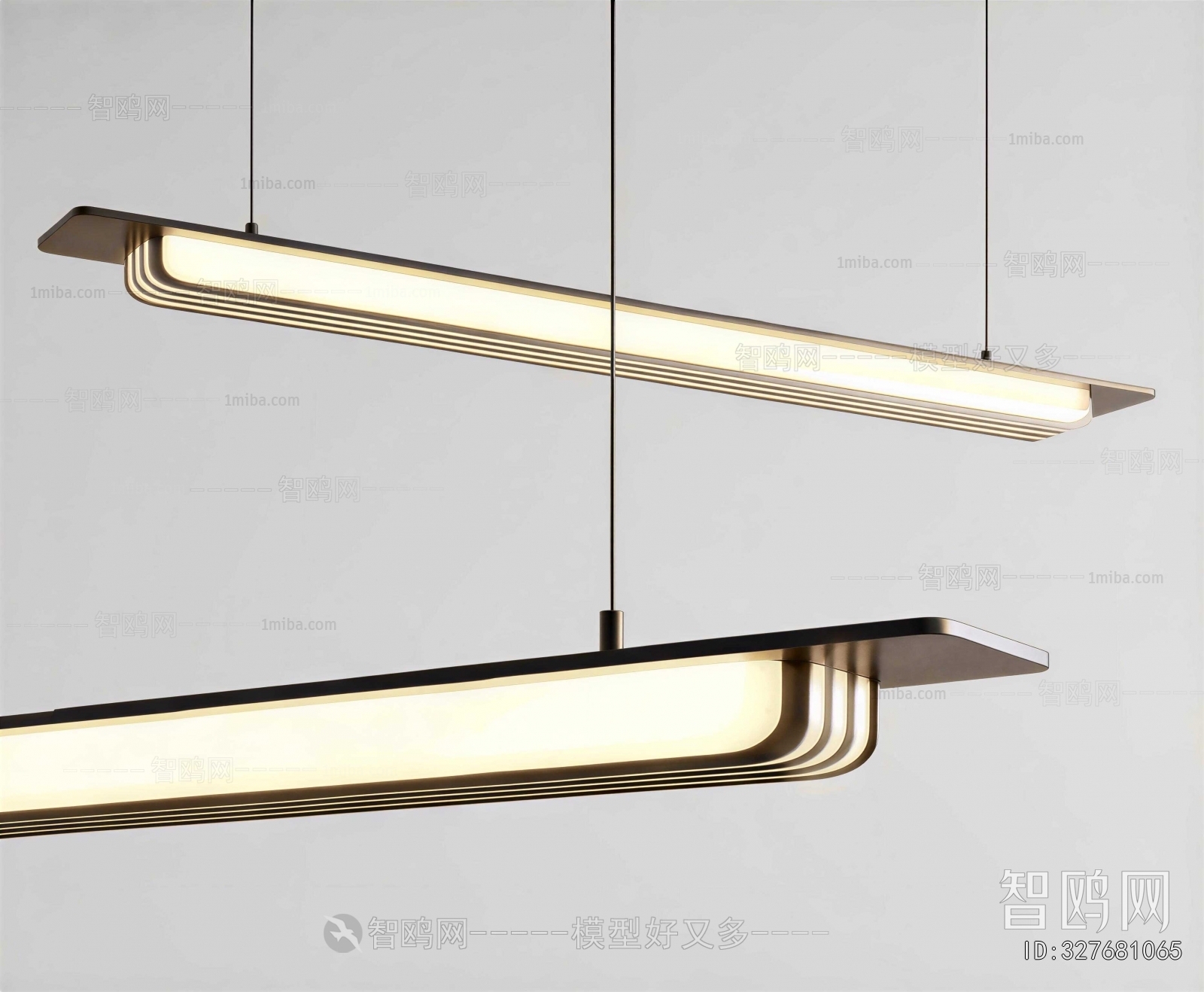 Modern Long Chandelier