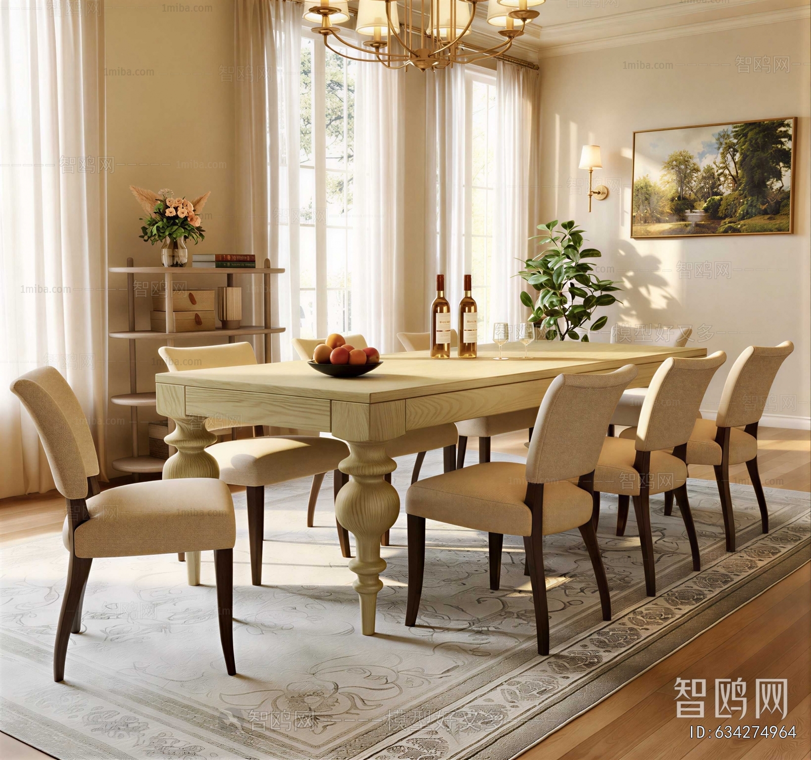 American Style Dining Room