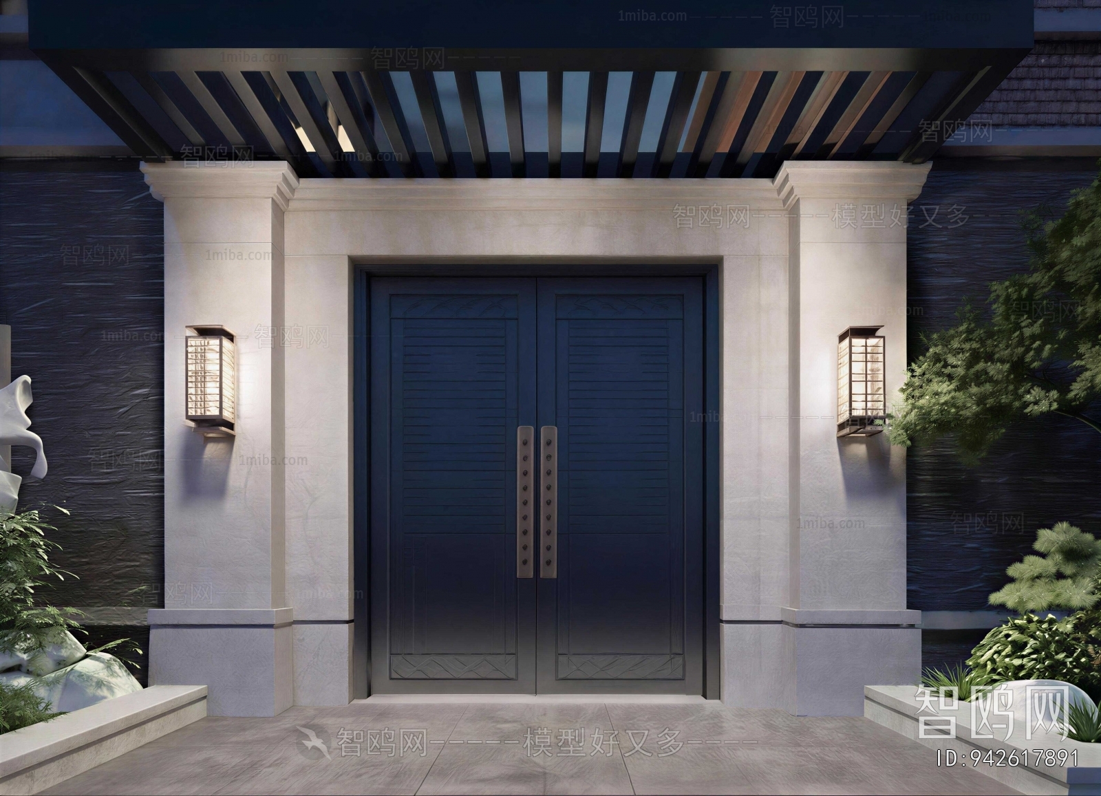 New Chinese Style Gate