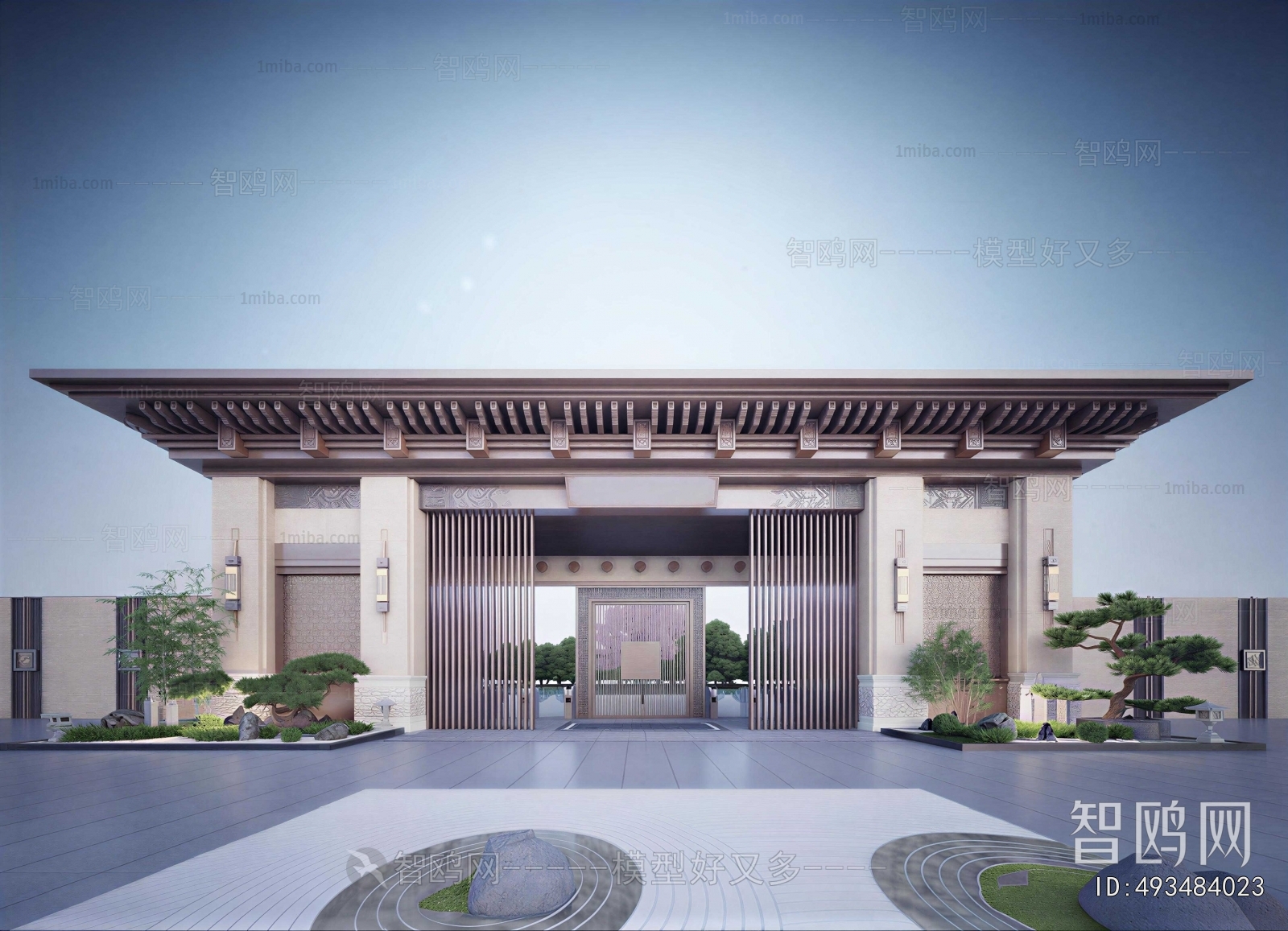 New Chinese Style Residential Building