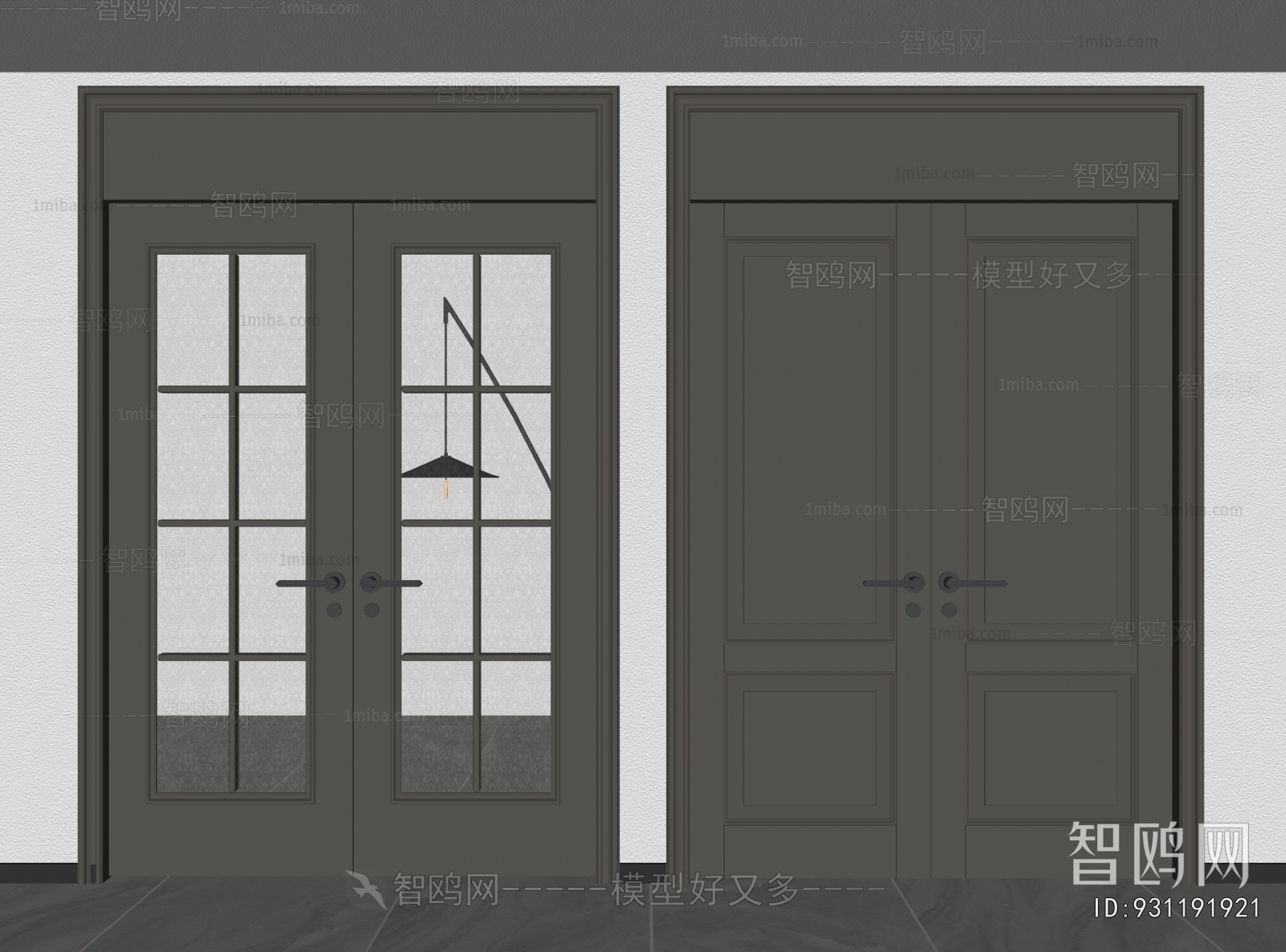 French Style Double Door