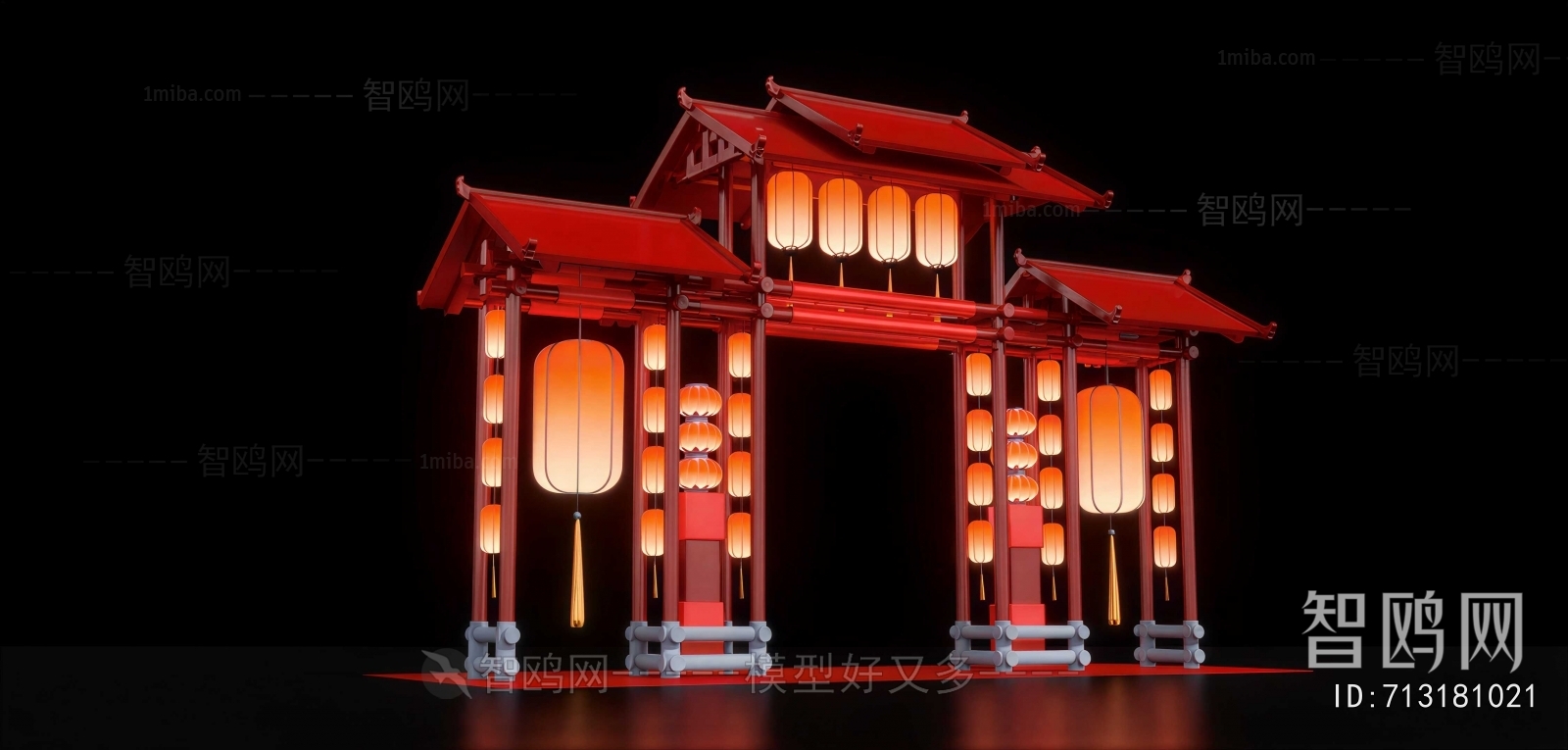 New Chinese Style Facade Element