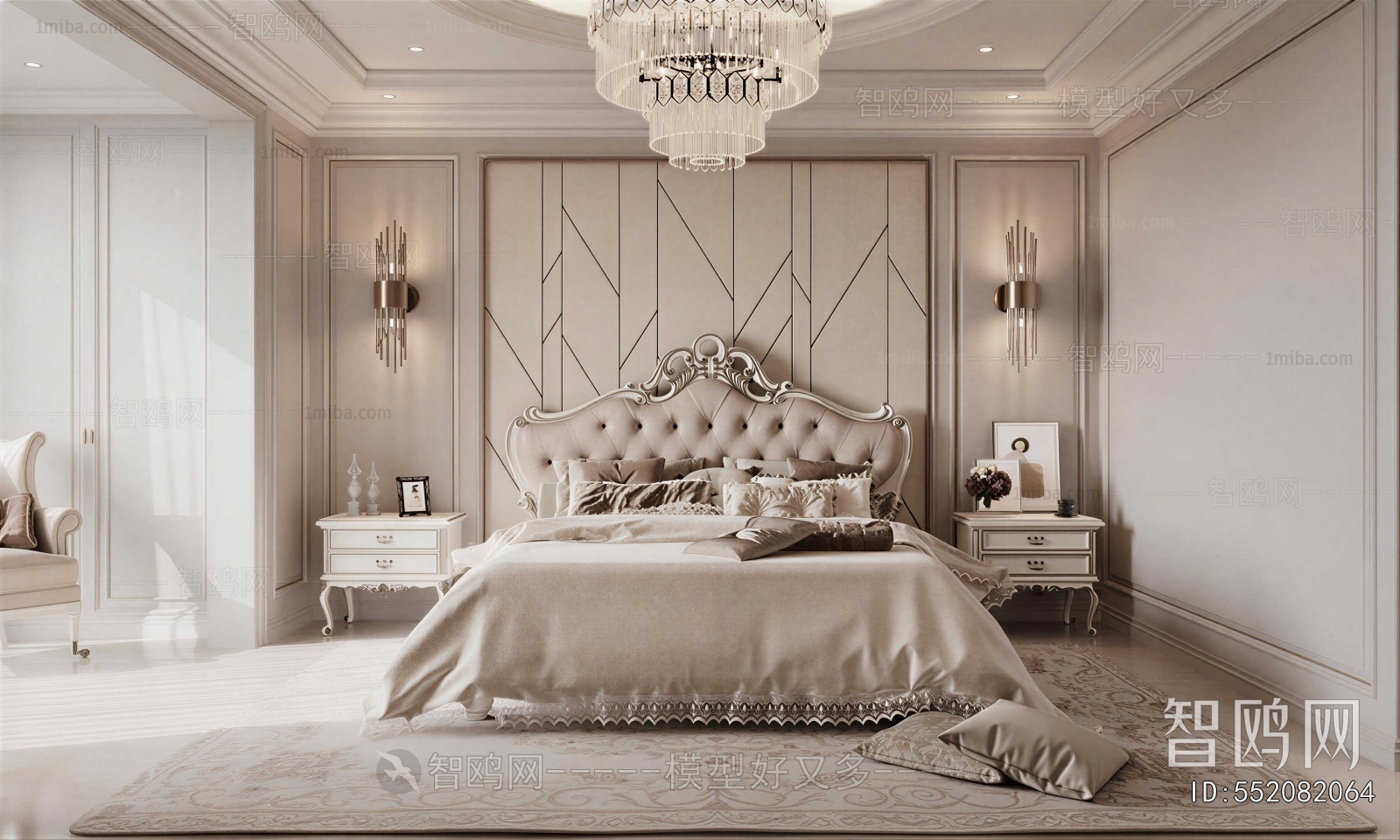 European Style Bedroom