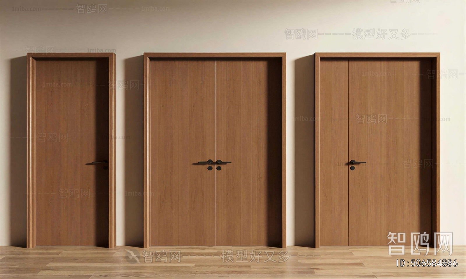 Modern Double Door