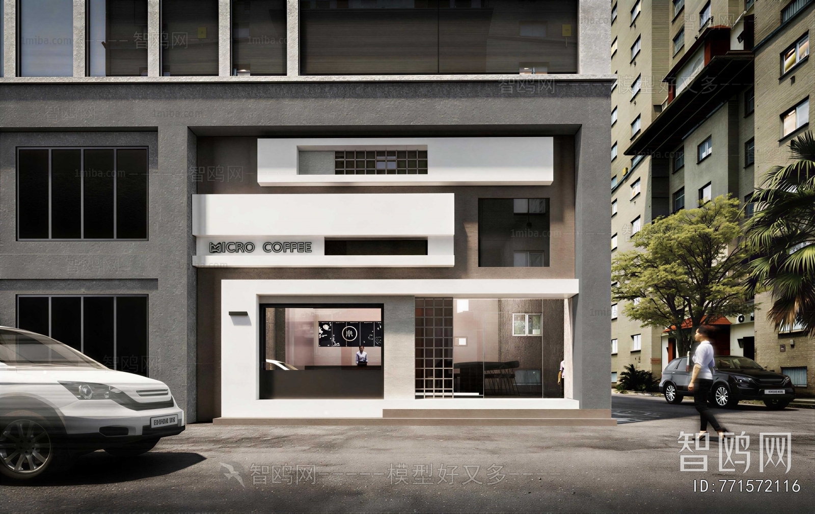 Modern Facade Element