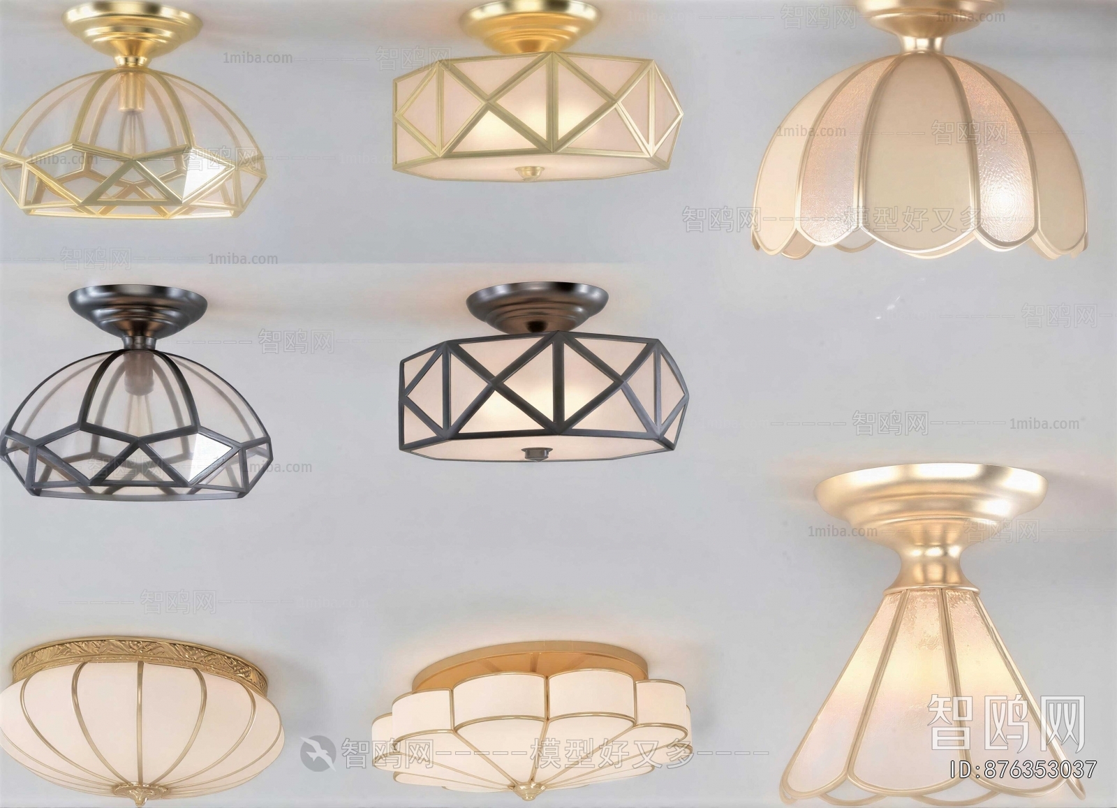 American Style Ceiling Ceiling Lamp