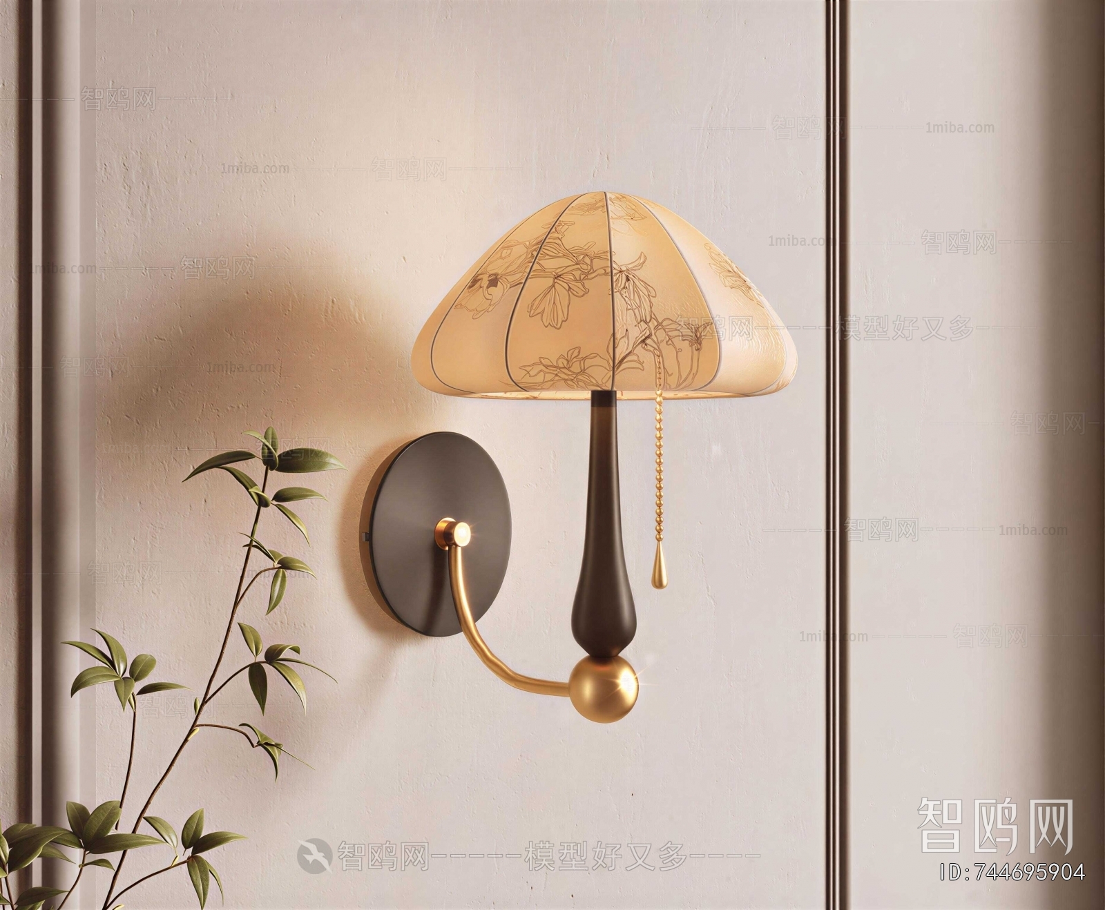 New Chinese Style Wall Lamp
