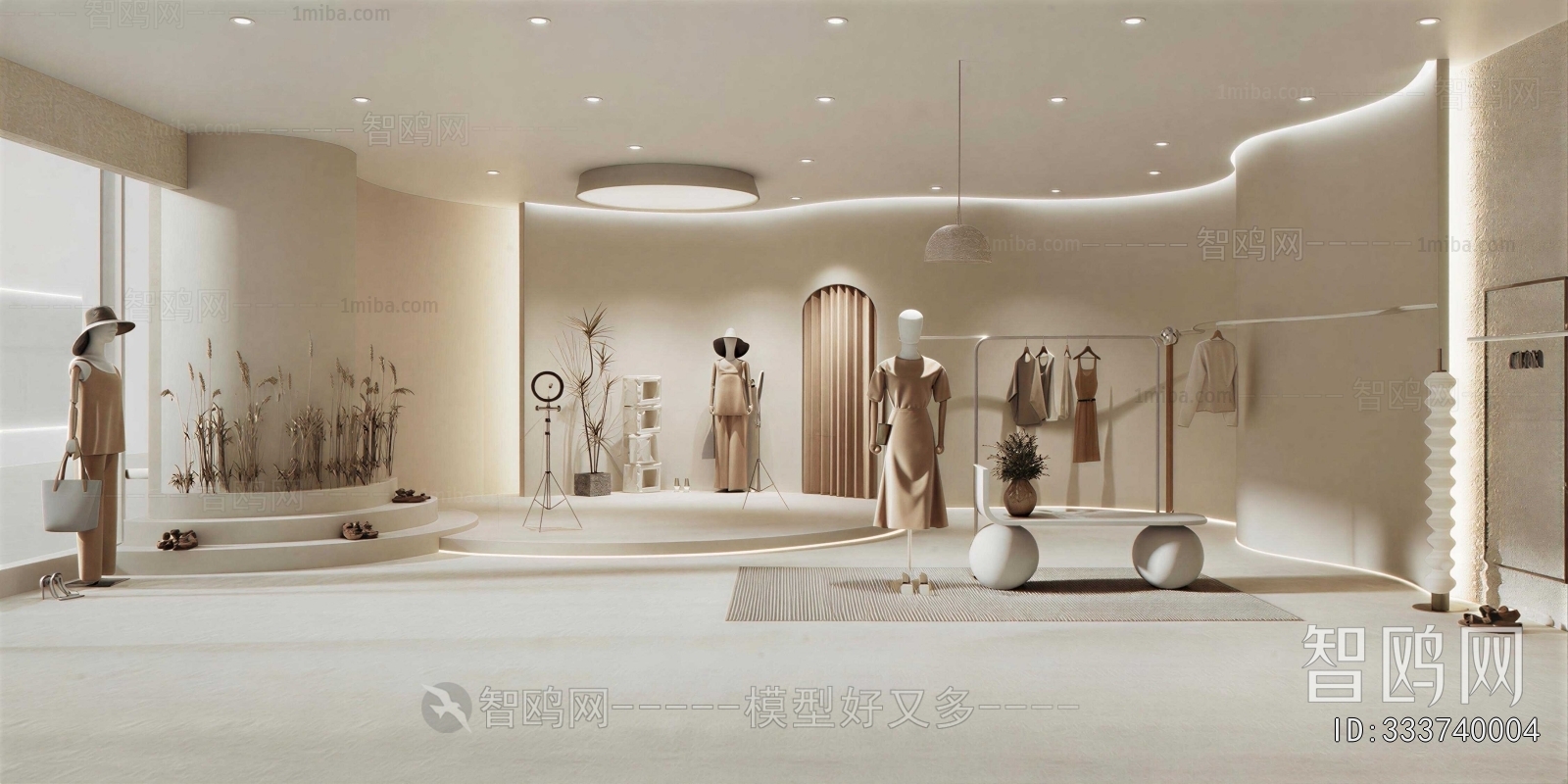 Wabi-sabi Style Clothing Store