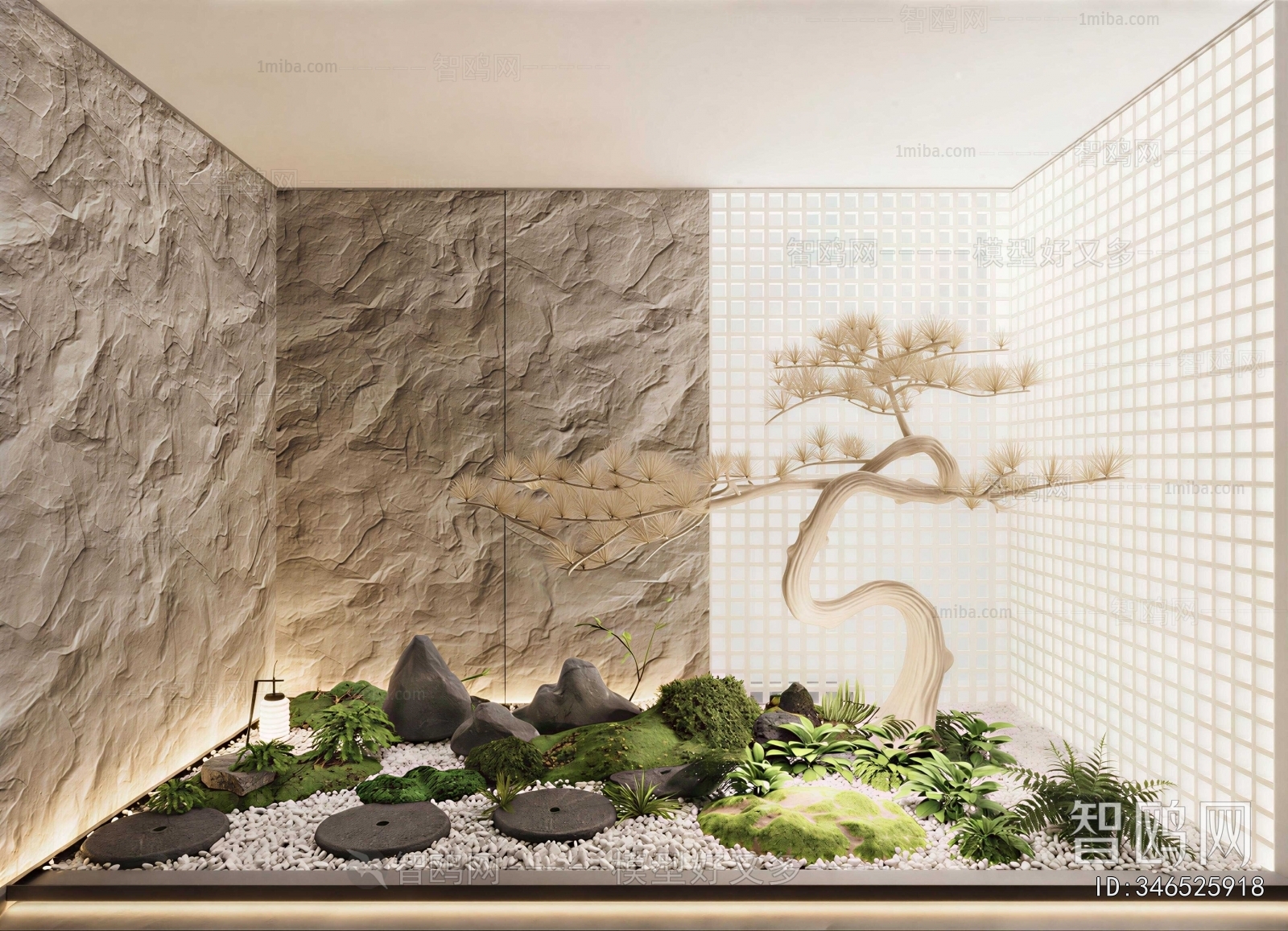 New Chinese Style Plant Landscaping