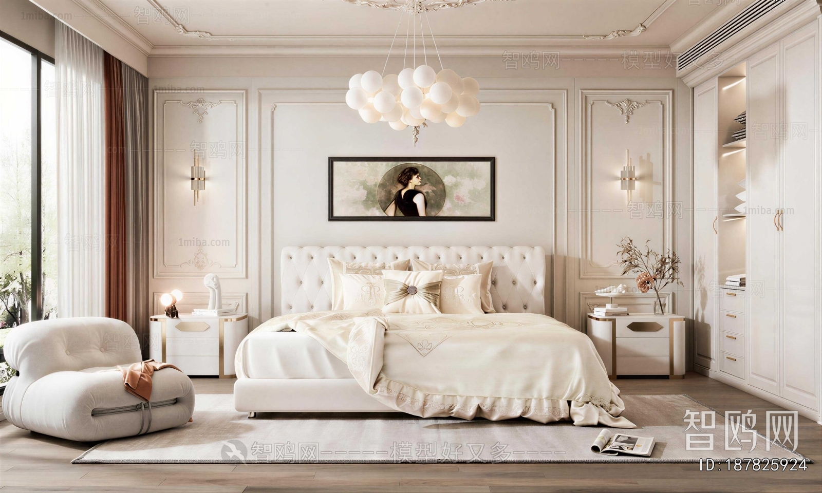 French Style Bedroom