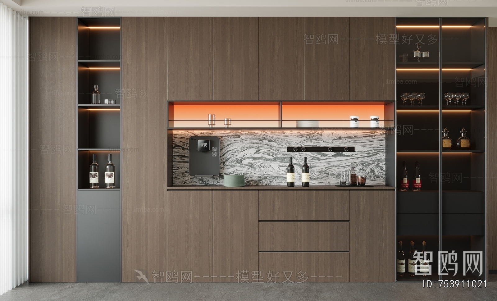 Modern Wine Cabinet