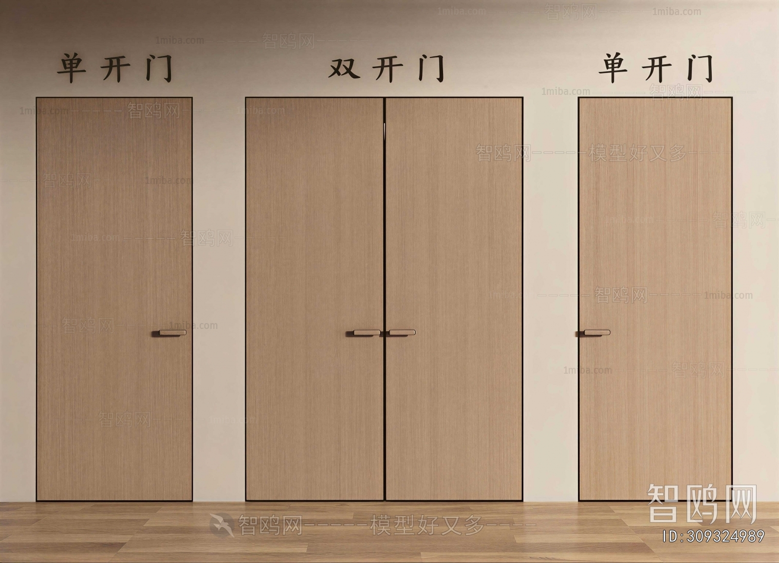 Modern Single Door