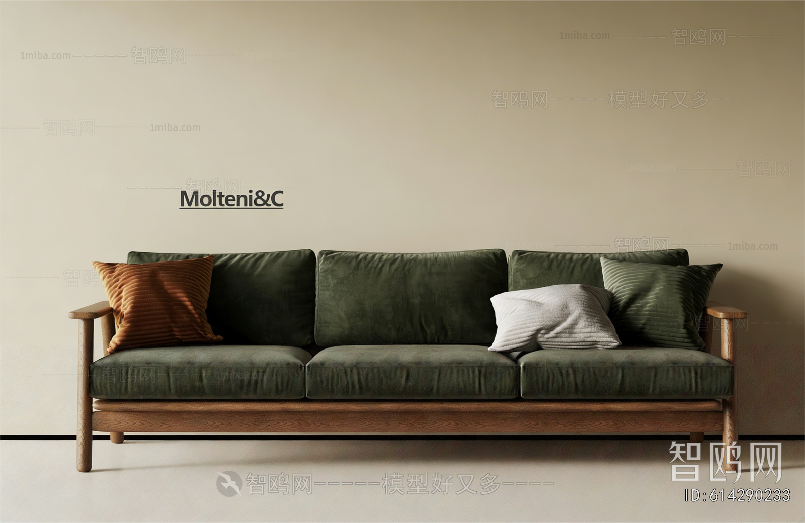 Modern Three-seat Sofa