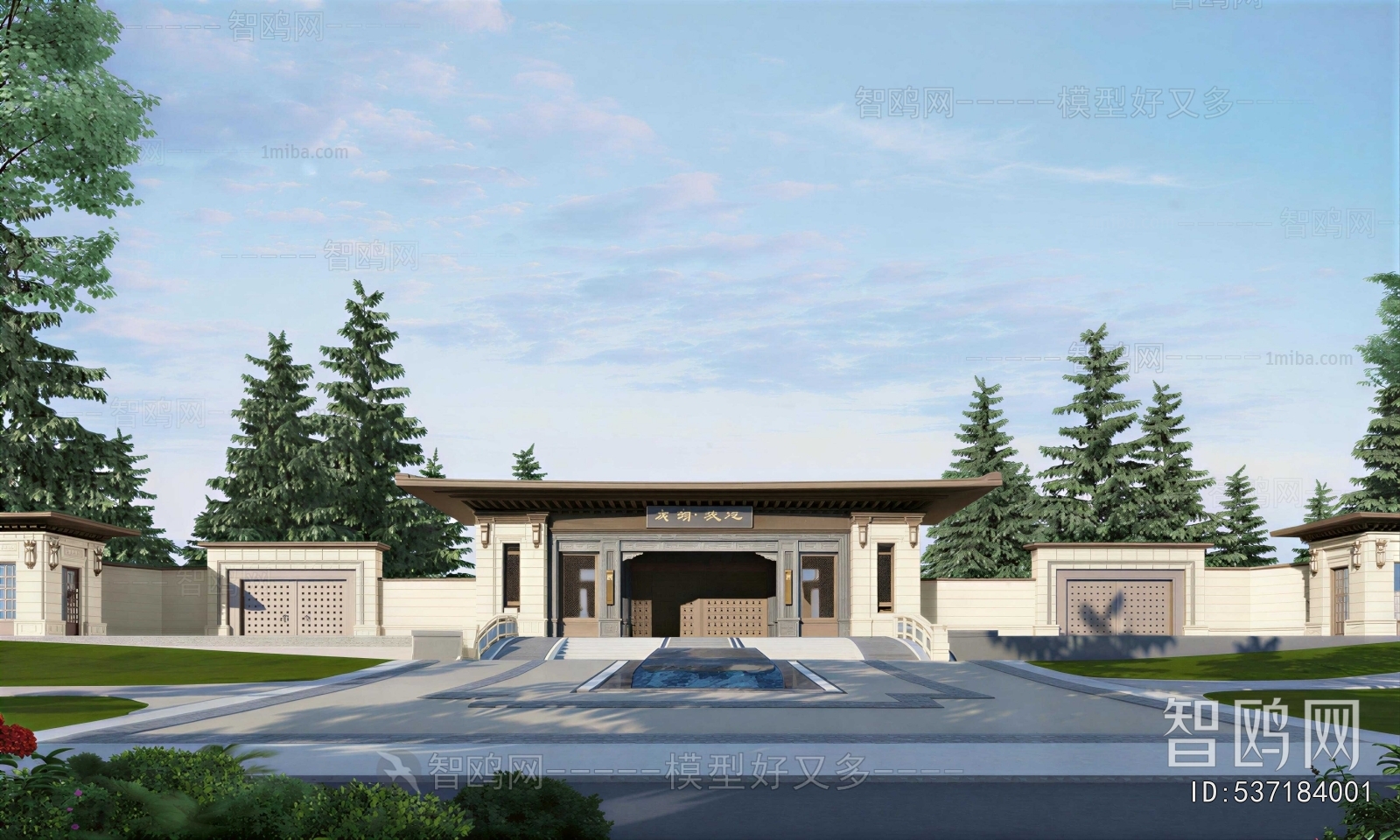 New Chinese Style Facade Element