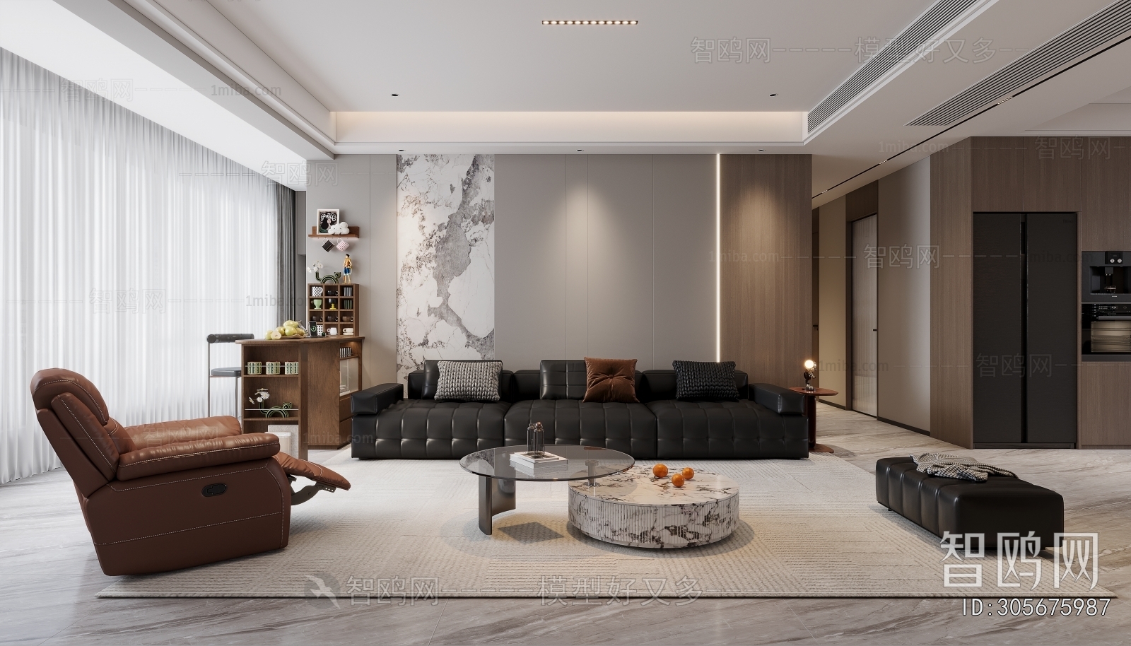 Modern A Living Room