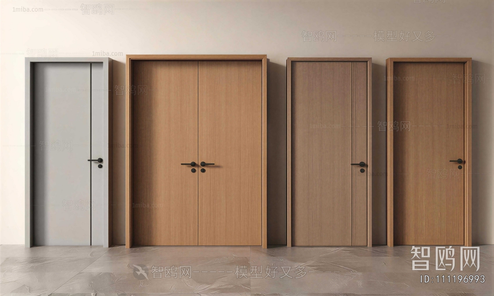 Modern Single Door
