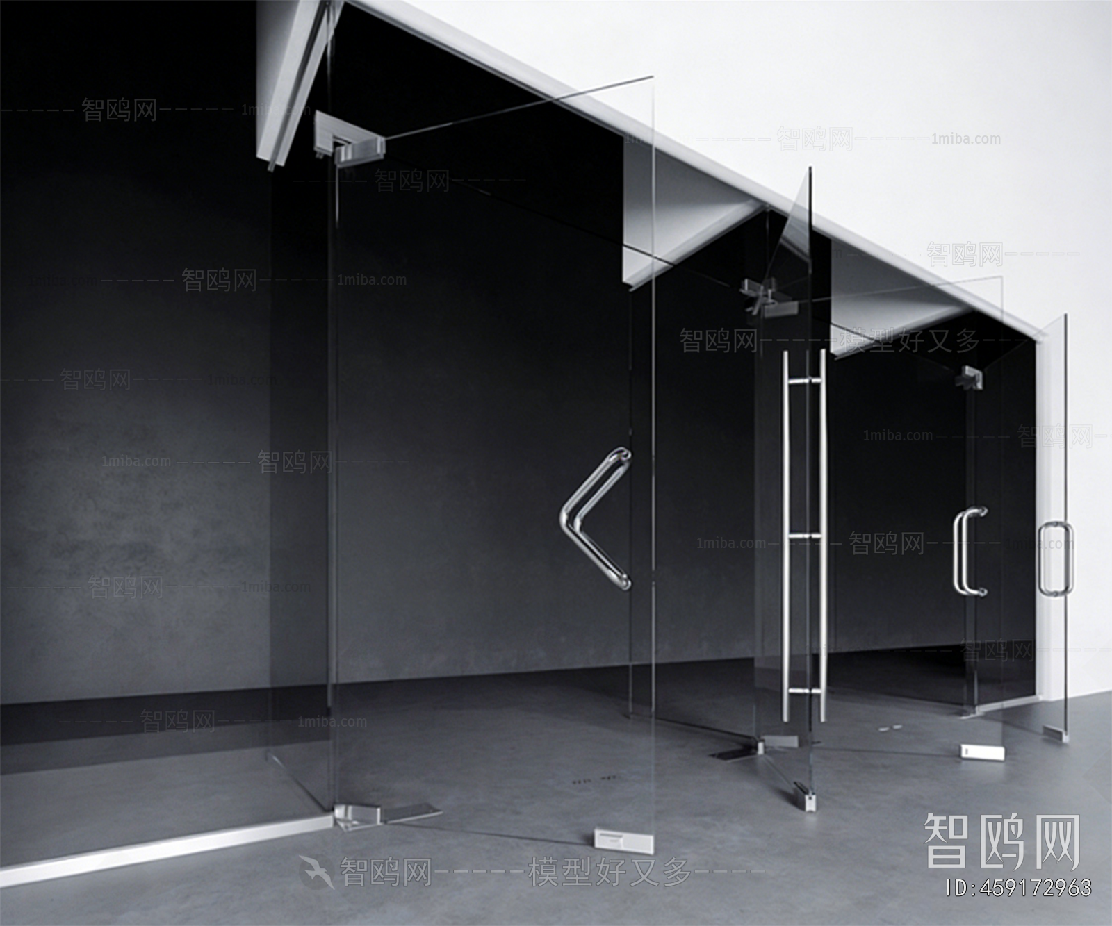 Modern Double Door