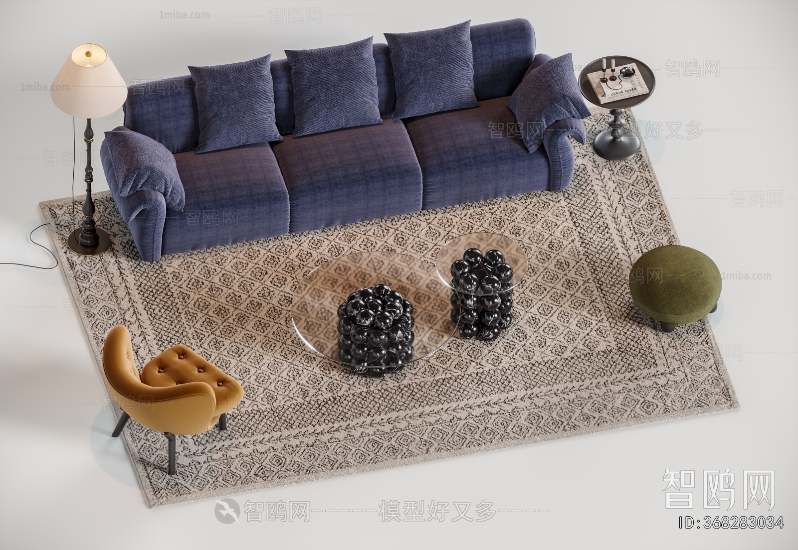 French Style Sofa Combination