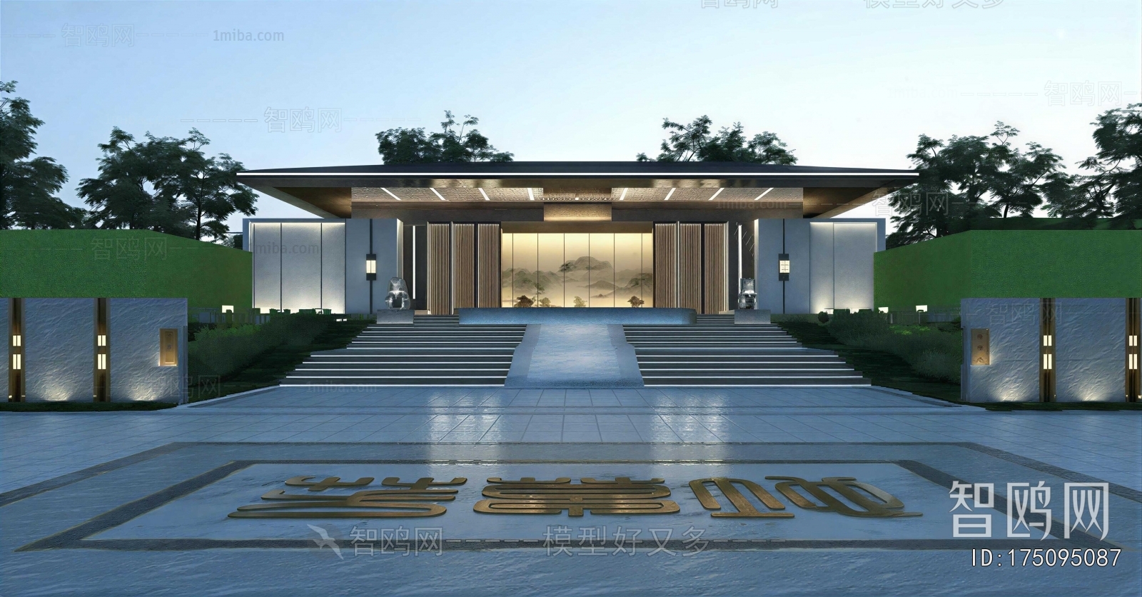 New Chinese Style Facade Element
