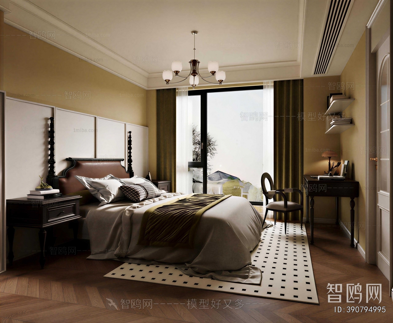 American Style Bedroom