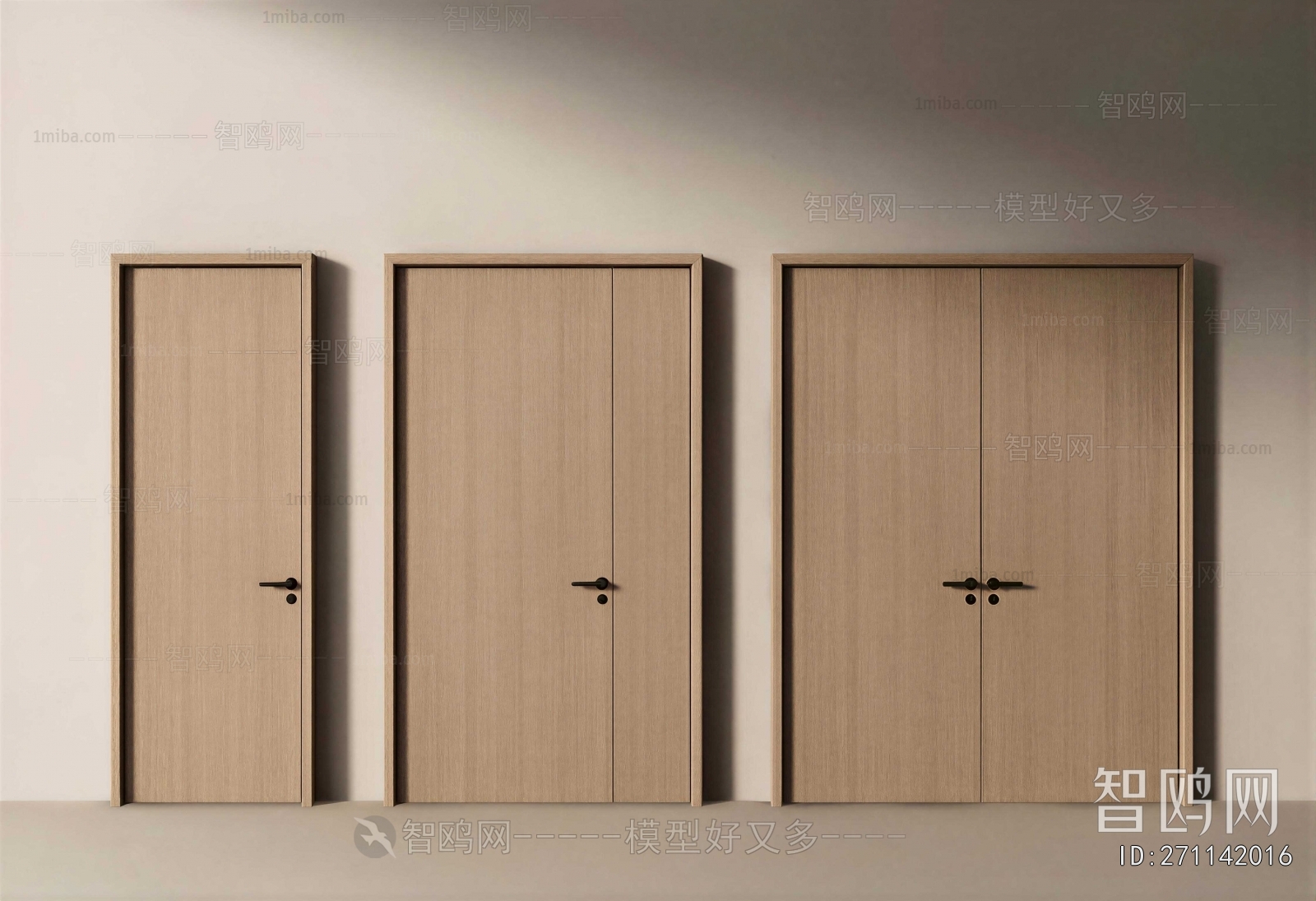 Modern Double Door